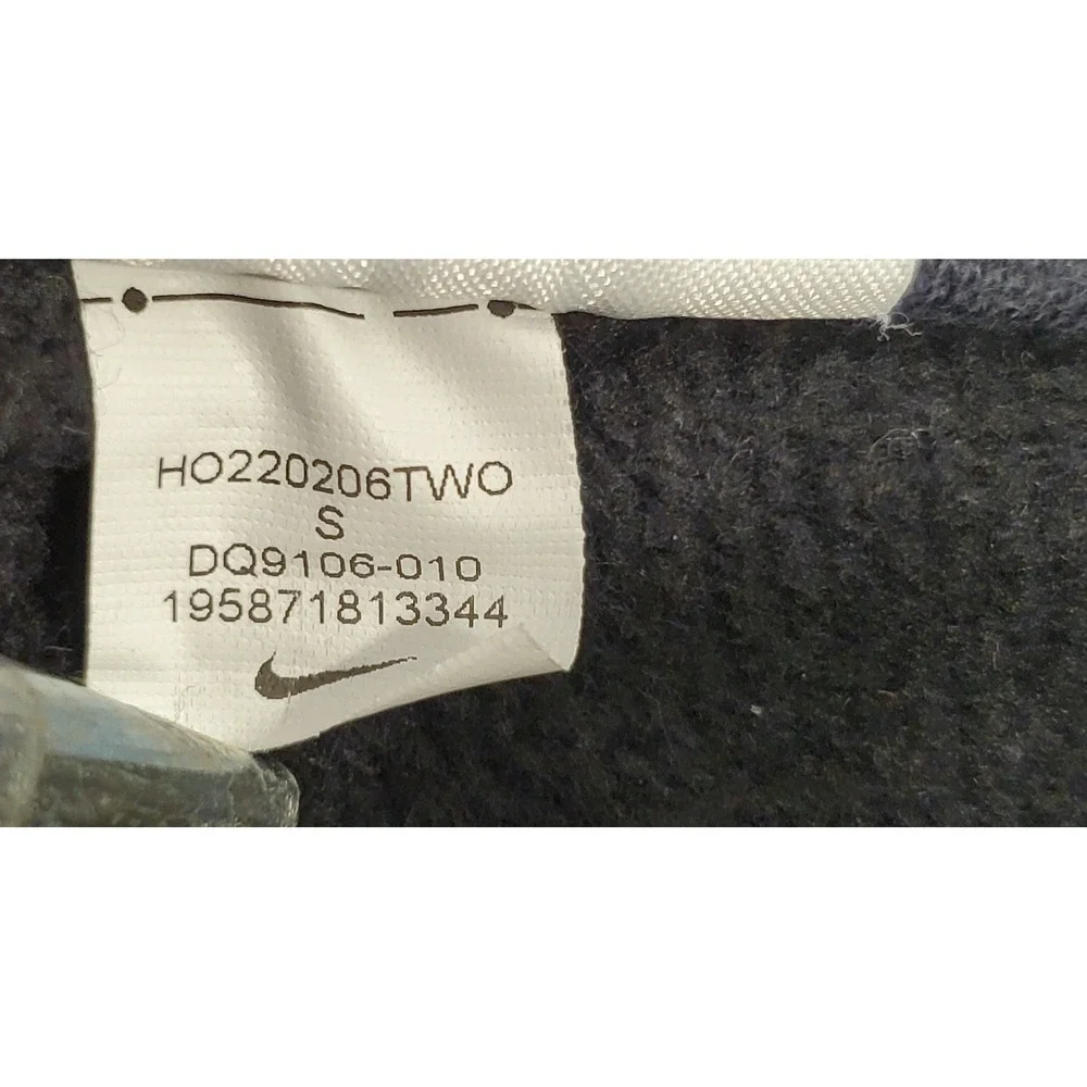 Nike Air Boys Joggers Black Fleece Sweatpants‎ DQ9106-010 Size Small S